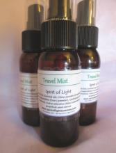 Travel Mist A refreshing and uplifting mist that balances & grounds the mind, body & spirit when travelling and is hydrating for skin (especially useful for air travel).