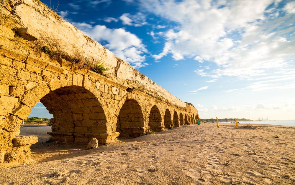 Wednesday, April 3 Coastal Route Caesarea Following breakfast, check-out from the hotel and depart north along the scenic coastal route to explore Caesarea, former Roman capital of the region.