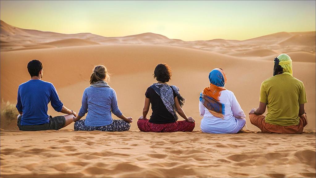 Healing tour schedule: 4 th Day 8:00 Transfer to Burdene sand dune and meditate on the sand dune by feeling nature. 12:30 Lunch at the sand dune.