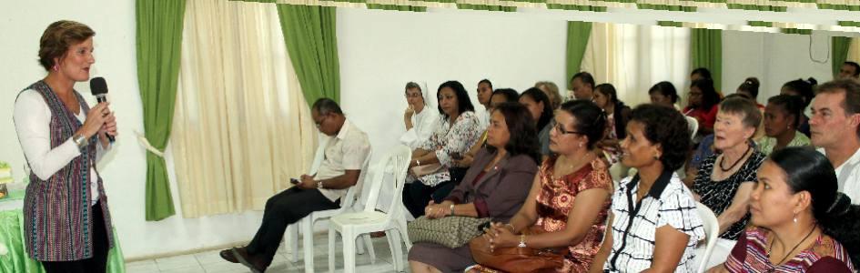 servisu bele hetan rekoñesimentu hosi Governu Timor-Leste nomos ami nia servisu ho aprosimasaun baze hodi bele integra ba programa governu nian rasik.