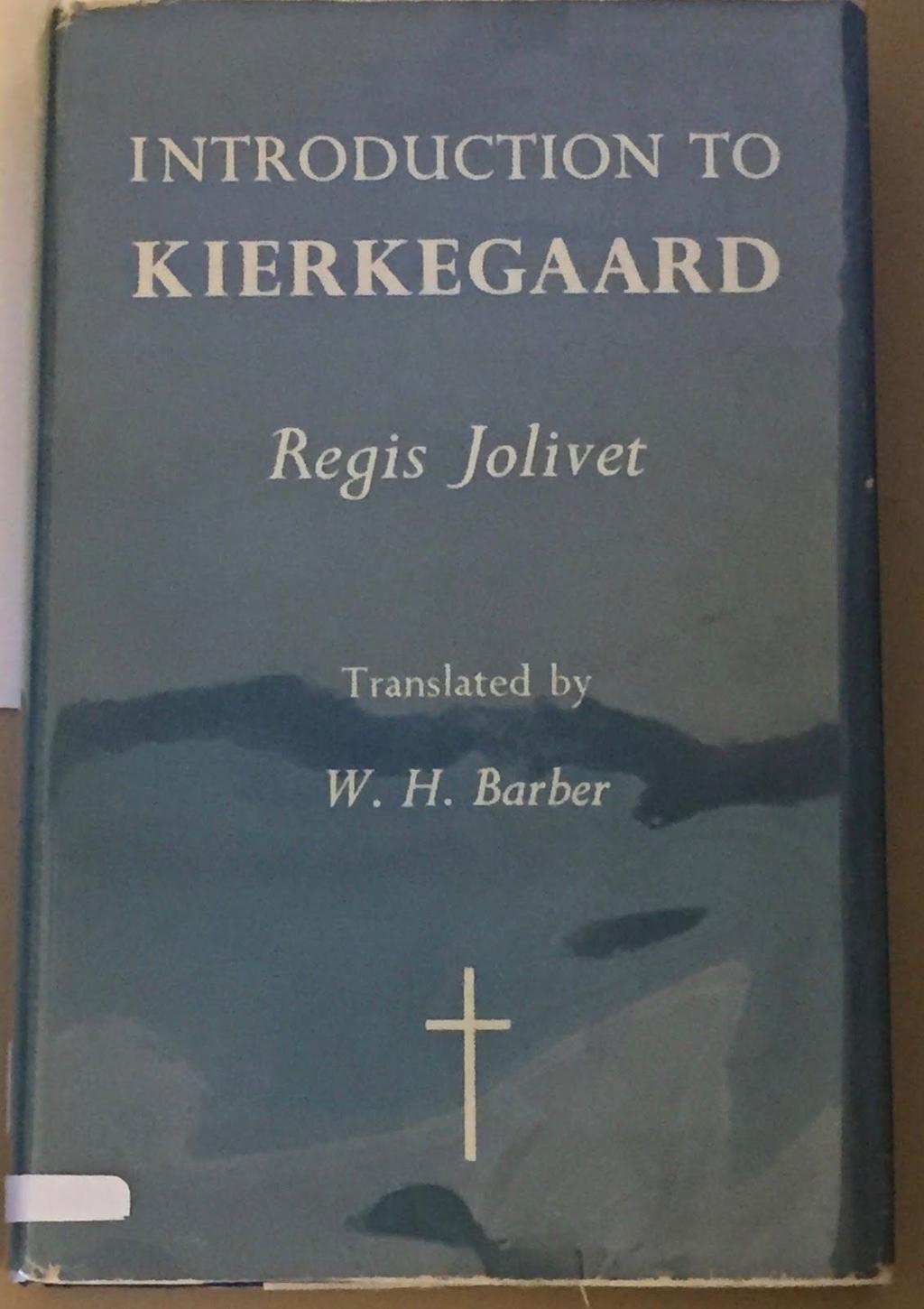 Introduction to Kierkegaard by Régis Jolivet Kierkegaard stands out today as one of the greatest among thinkers who have had the noble ambition to be the apostles of Christian truth.