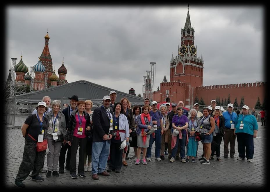 Overnight: Metropol Hotel, Moscow TUESDAY, JUNE 18 Russian Jewry in Soviet Times Visit Red Square. o Watch the Changing of the Guard at the Eternal Flame for the Unknown Soldier.