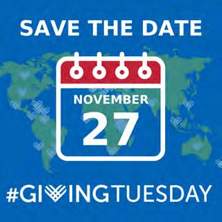 Giving Tuesday Giving Tuesday is a global day of giving fueled by the power of social media and collaboration.