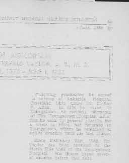 The ne~spapers attempt On May 16th 1933 the socety ed to brng to lght the