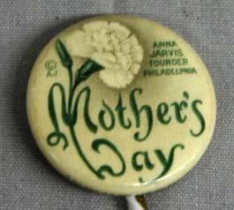 G 1973.12.894 Jarvis campaigned to establish Mother's Day first as a U.S.
