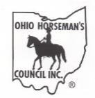 Make checks payable to Ohio Horseman s Council DO NOT SEND THIS FORM OR FEES TO STATE OHC RETAIN IN YOUR CHAPTER Ohio Horseman s Council, Inc.