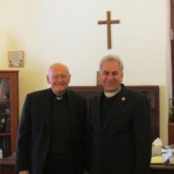 A Visit from His Eminence Cardinal McCarrick His Eminence Cardinal McCarrick and Mr.
