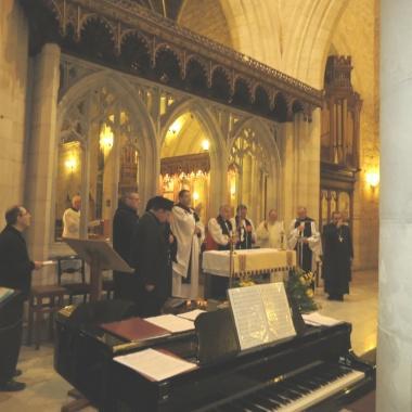 Week of Prayer for Christian Unity at St. George s During the Week of Prayer for Christian Unity (January 19 27 th ) ecumenical celebrations are held throughout the Christian Churches in Jerusalem.