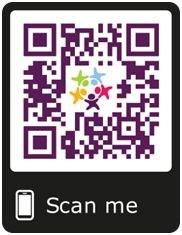 Go to your Play Store on your cell phone and search for, QR Code Reader. Install this application, open it, then scan our code!