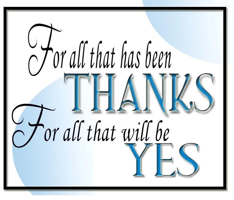 Upcoming Events Sunday, November 12 is Commitment Sunday For all that has been thanks, for all that will be yes!