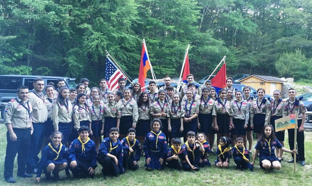 Homenetmen Panagoum Providence Homenetmen Scouts Troop 51 held their annual Panagoum Camping Trip the weekend of June 17-19 at Camp Buck Hill in Pascoag, RI.