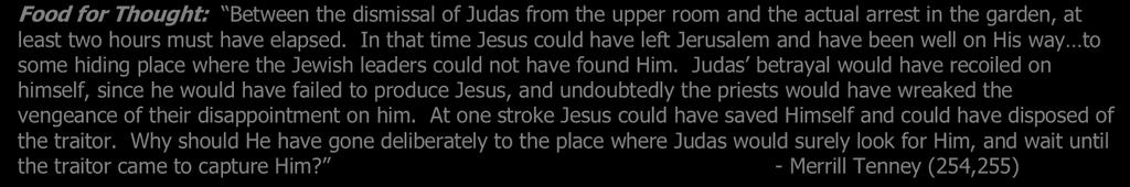 Matthew 26:30-75 4 18. How did Jesus respond to His betrayal? 26:50 Note the titles Judas and Jesus used to address each other.