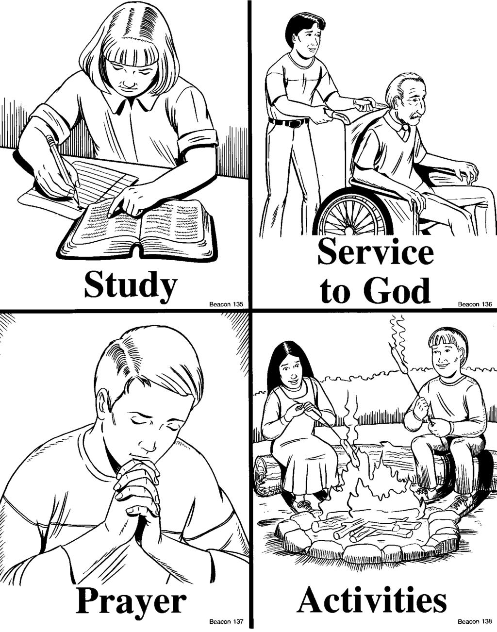 I I I ( Service Study Beacon 135 to God