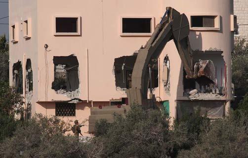 2 Israel's destruction of the houses of terrorists' families Israeli security forces recently destroyed two houses of terrorists who carried out lethal attacks.