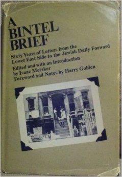 Bintel Brief was an early advice column and clearing house for readers in need. It served the Jewish community in the early 1900 s.