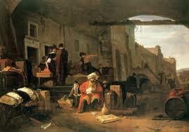 The merchants became rich and got a special position in the society.