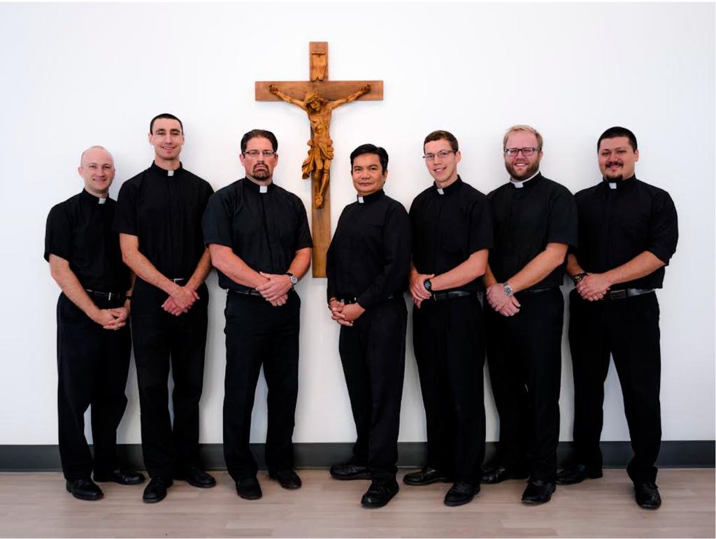 News from Around the Province Novices Embark on Long Retreat The first year novices at the Novitiate of the Three Companions in Culver City, California began the Spiritual Exercises of St.