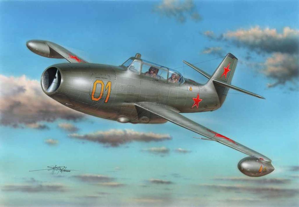 SH72245 Yakovlev Yak-23UTI Two-Seater 1/72 To design a two-seater trainer/ combat version of the common fighter aircraft became almost a tradition in USSR.