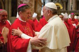 Thanks to the following for their support: CONFERRAL OF THE PALLIUM Cupich will celebrate a at Holy Name Cathe- - bishop Cupich with the