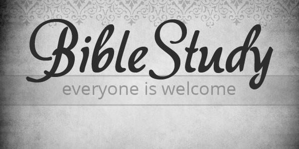 Adult Bible Study We gather Tuesdays from 1-2 p.m. or so to study the scriptures together with Pastor Heidi.