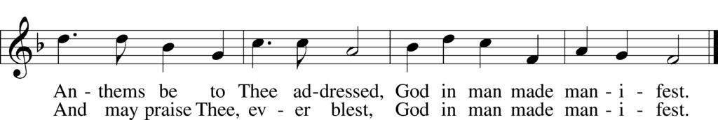 OFFERING OFFERTORY HYMN Songs of Thankfulness and Praise LSB #394 v.