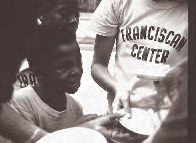 After a benefactor donated a garbage disposal, dishwasher and stove in 1982, the Center was able to offer hot meals instead of sandwiches.
