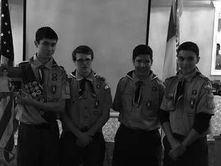 SAINT LUKE BOY SCOUT NEWS -- Boy Scout Troop 235, which has been meeting at St.