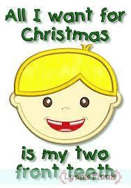 15. All I Want for Christmas Is My Two Front Teeth (Music Factory Music): A1,A2,B1 http://www.youtube.com/watch?