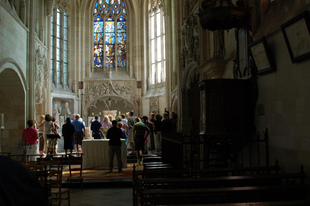 A Vincentian Heritage Tour group seen visiting the parish church