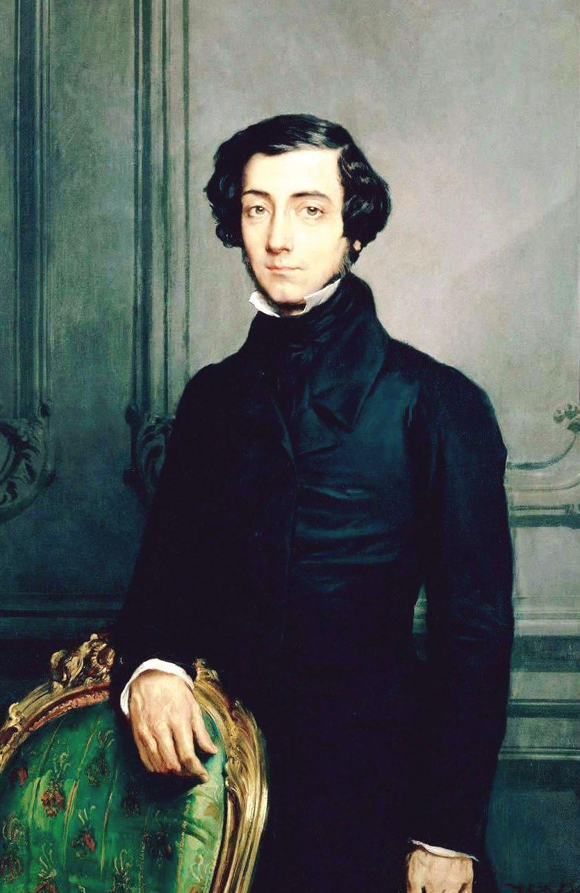 A legacy of giving back Origins of the Alexis de Tocqueville Society Alexis Charles-Henri de Tocqueville was only 26 years old when he came to the United States and Canada in 1831, recording his