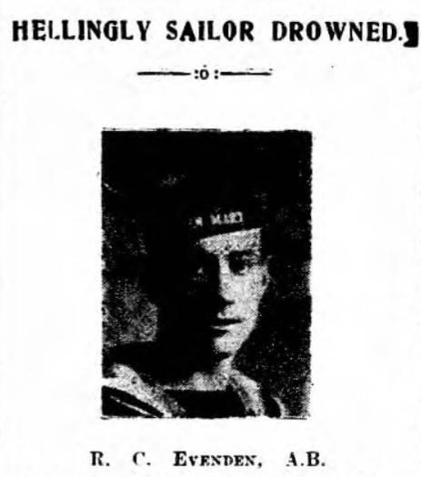 Back at Hune R.C.E. was obviously not a casualty of the naval action off Bjerregaard. But he could possibly have been on the HMS Recruit.
