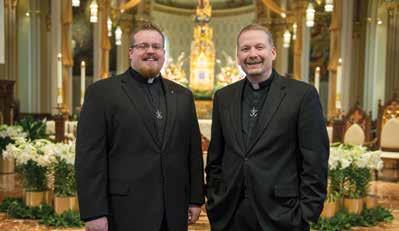 2 CHOICES The Vocations Team: (left) Fr. Jarrod Waugh, C.S.C., and Fr. Neil Wack, C.S.C. Worthy of God s Call When helping young men discern their call to religious life, oftentimes they ask the same question: Am I worthy enough to be a priest or consecrated religious?