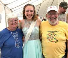 Then there was the Bremer County Fair where the Readlyn Grump was recognized and was asked to bake a pie for an auction to benefit the new fairgrounds.