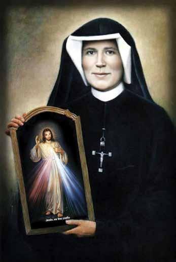 THEME DIVINE MERCY "For there are three ways of performing an act of mercy: the merciful word, by forgiving and by comforting; secondly, if you can offer no word, then pray - that too is mercy; and