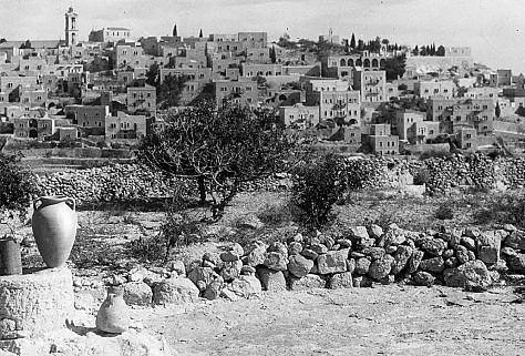 BETHLEHEM: TOWN OF CHRIST S BIRTH This is a view from the south of Bethlehem, the City of David,
