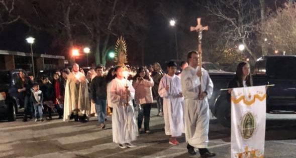 Valladares The celebration of the Feast of Our Lady of Guadalupe on Wednesday, December 12,