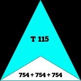 1/115 =.00869 1/869 =.00115 The Triangle, having THREE sides, points to the eternal nature of God as a Triune being (commonly referred to as the Trinity ).