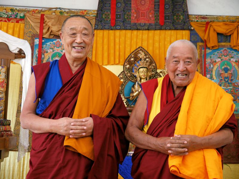 Dear Sangha members and friends, I would like to share with you my concern about the health of His Holiness Lungtog Tenpai Nyima Rinpoche, abbot of Menri Monastery, and leader of the worldwide Bon