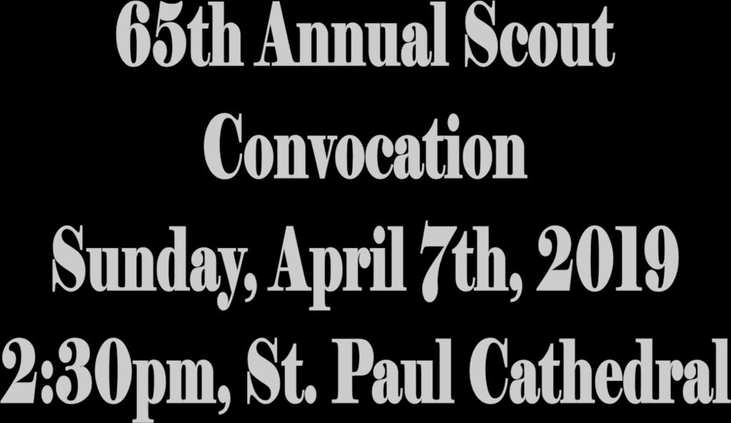 All scouts are invited, and you do not need