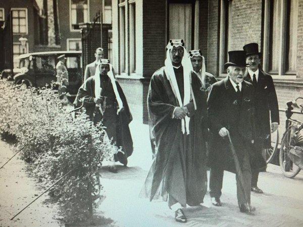 Snouck Hurgronje with Prince Saud in Leiden in 1936, his last year (by Laurens Westhoff) In 1906, Hurgronje returned to The Netherlands an embittered man.