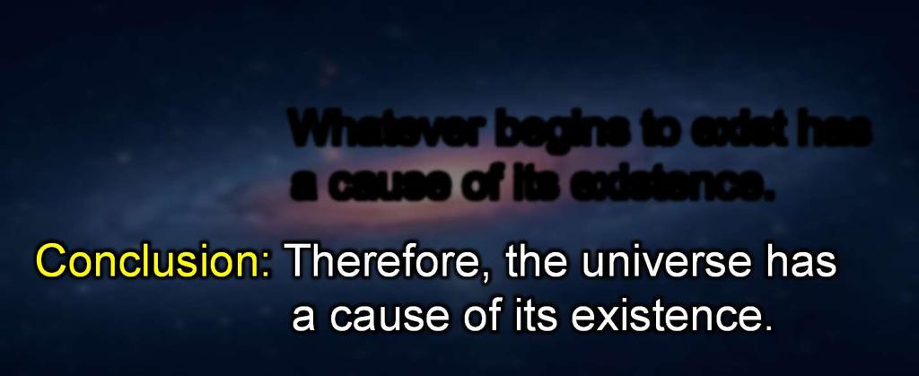exist has a cause of its existence.