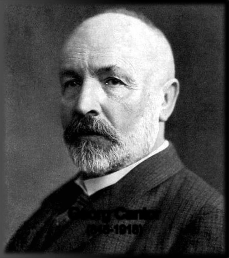 ..} German mathematician Georg Cantor defined an infinite set as "a set in which a part is