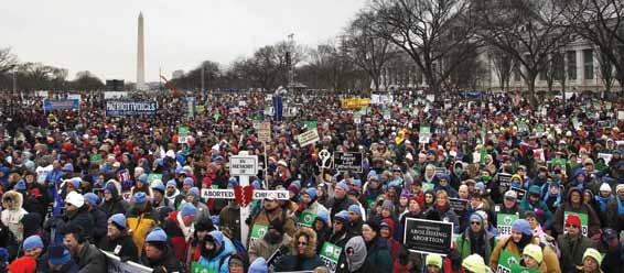 Meanwhile, national news did not mention: The largest annual political event in America In the US, abortion has killed 55 million