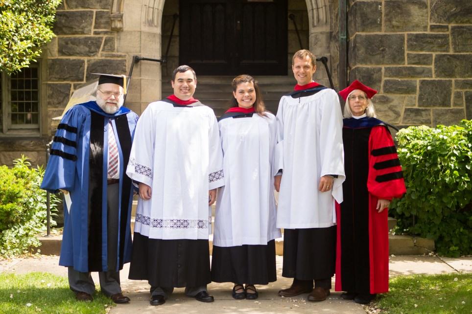 Newsletter Volume 3 Issue 2 Summer 2017 North American Lutheran Seminary Commencement 2017 L-r, Dr.