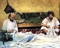 Chapter 4 Acts 18:2-3 Paul was a tentmaker. There he became acquainted with a Jew named Aquila, born in Pontus, who had recently arrived from Italy with his wife, Priscilla.