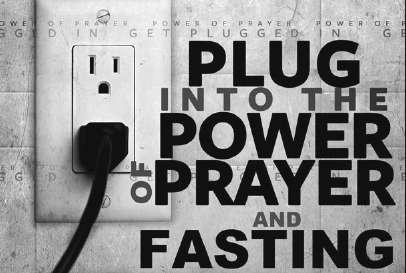 Prayer is talking to God who listens and responds because of His love for us. Fasting is voluntarily abstaining from food for spiritual purposes.