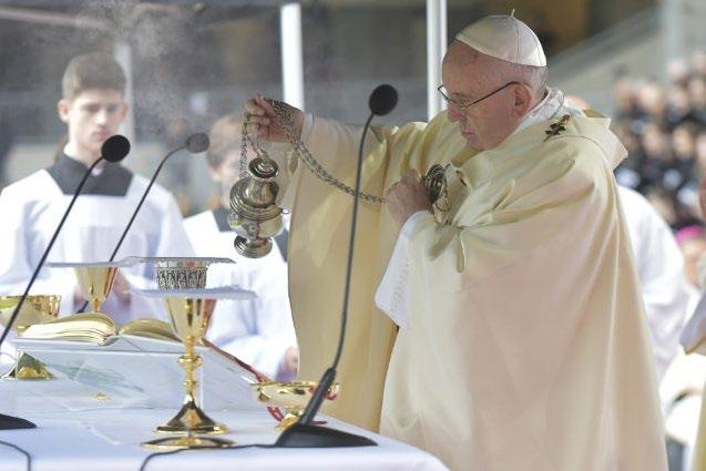 Pope Francis As Catholics, we are part of a great family and are sustained in the same communion.