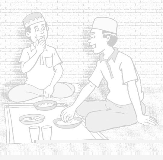 handled by people other than Ahle Kitaab i.e. Muslims, Christians and Jews. Eating Manners There are certain acts that are encouraged when taking a meal 1. Washing of the hands before eating. 2.