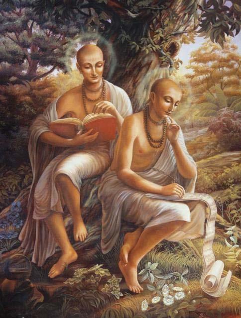 At that time (1542) he also established the Vishva Vaishnava Raja Sabha (World Vaishnava Association) and