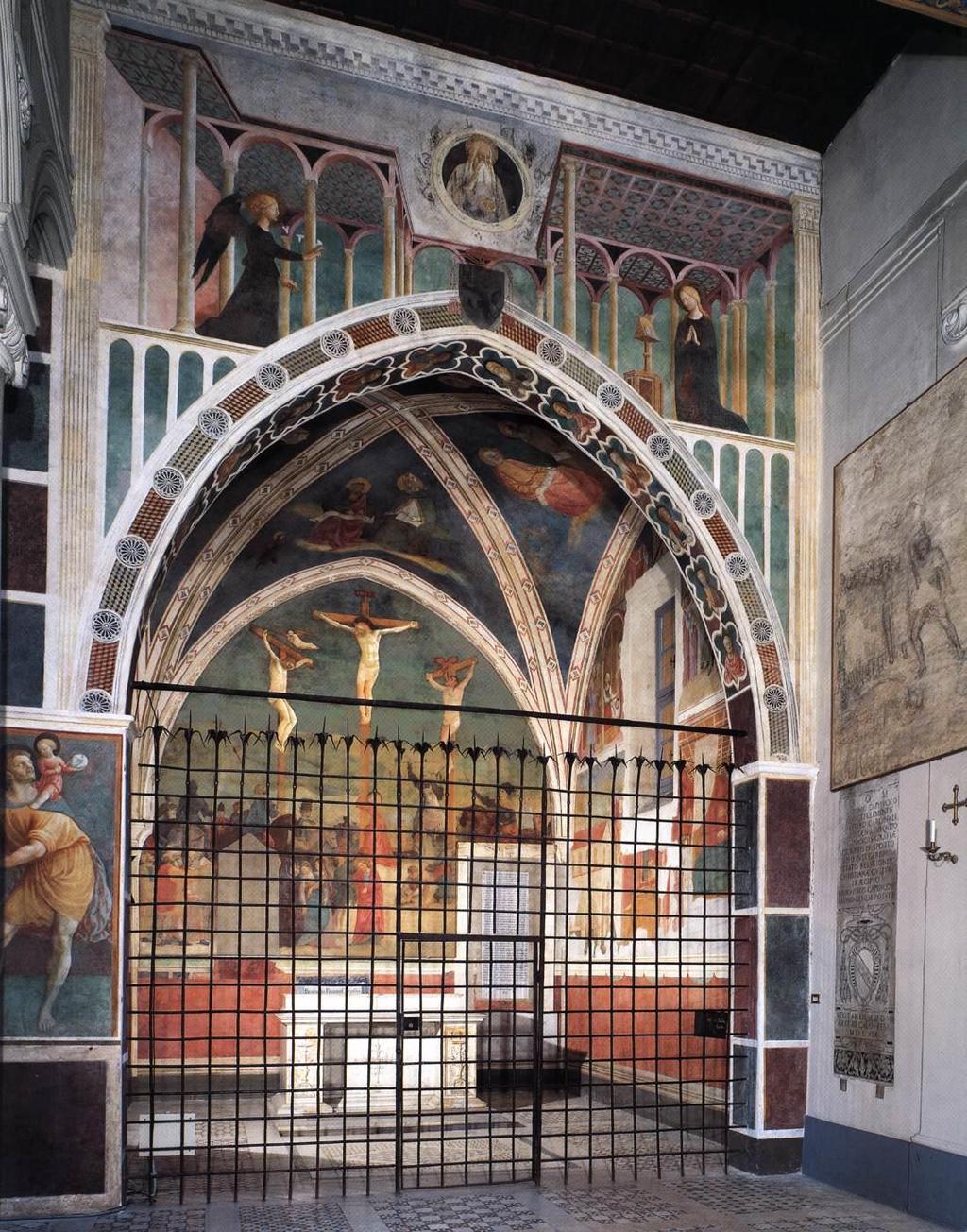 Branda Chapel, fresco San Clemente,